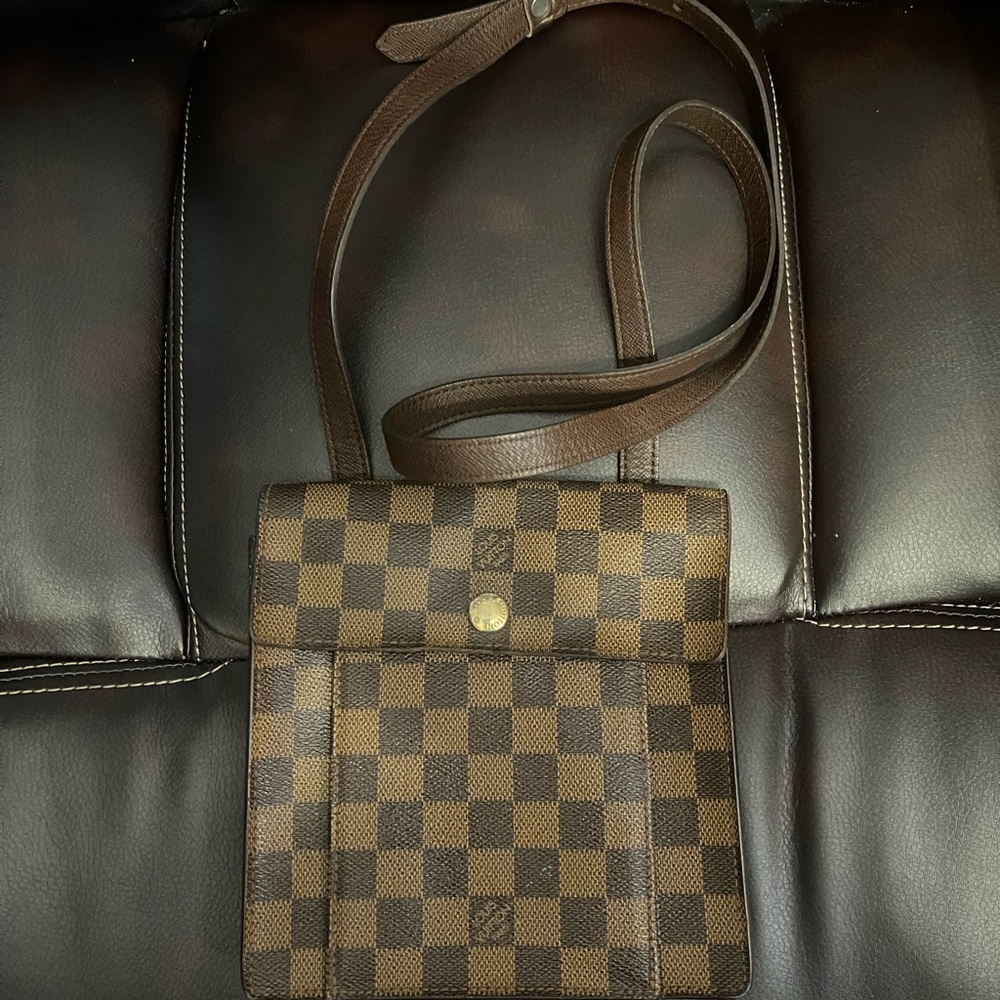 Louis Vuitton Pimlico Damier Ebene Shoulder Bag